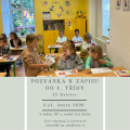 Pozvánka k zápisu do 1. tř.