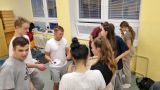 Deváťáci přes noc ve škole