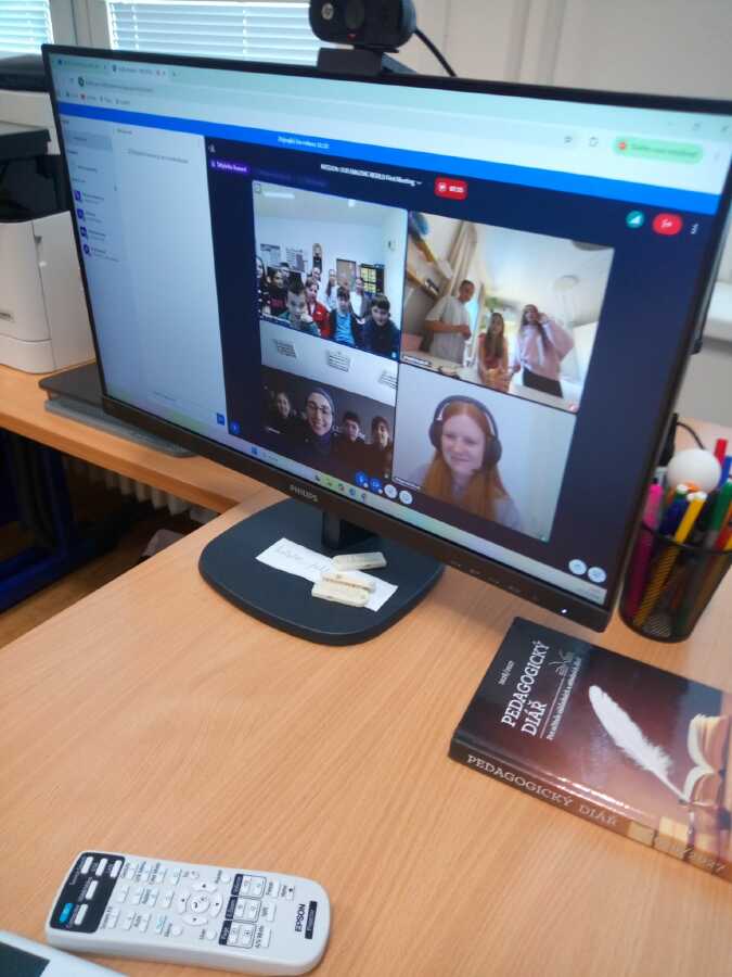 Šesťáci se spojili s partnerskými školami v rámci eTwinningu